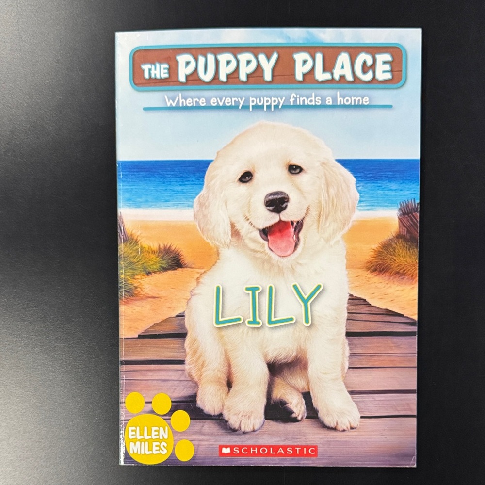 The Puppy Place #61: Lily by Ellen Miles - Scholastic Paperback Novel